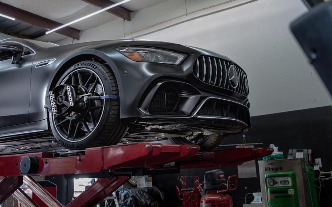 Hunter Engineering In-Ground Alignment | Mercedes Benz AMG GT 63s