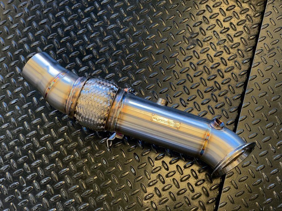 NEW! SMS-FAB Downpipe for BMW 540/740/X5/X6 N55