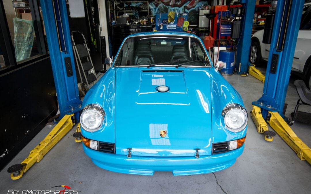 Classic Porsche in for Service