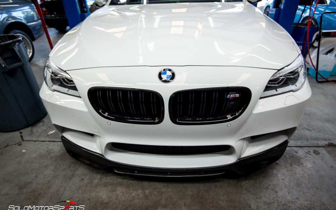 BMW M5 Lip Spoiler Install