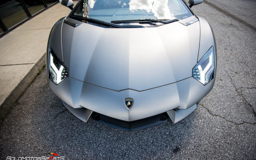 Lamborghini Aventador in for ECU Tune