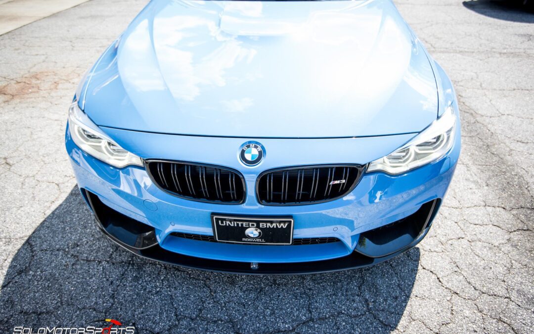 BMW F80 M3 in for Akrapovic Exhaust and Carbon Fibre jewelry bits