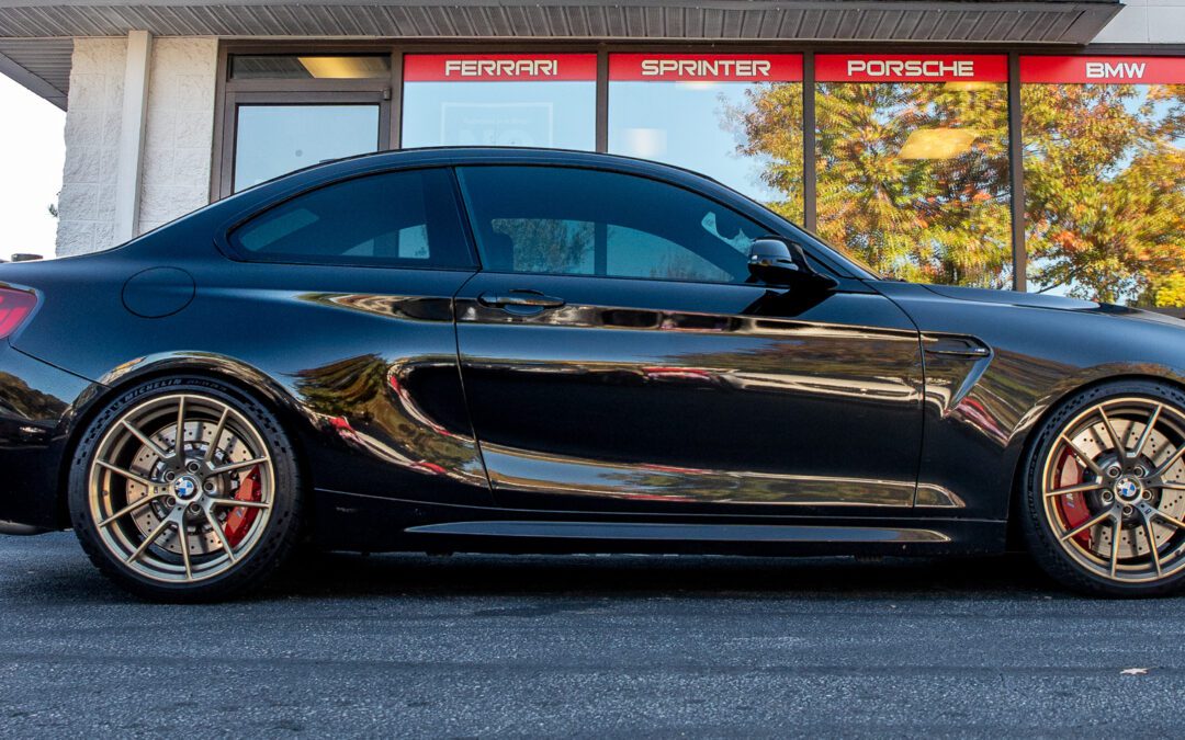 1 out of 2200! BMW F87 M2 CS Coupe | HR Springs Sway Bars + Turner Motorsport Link Upgrade