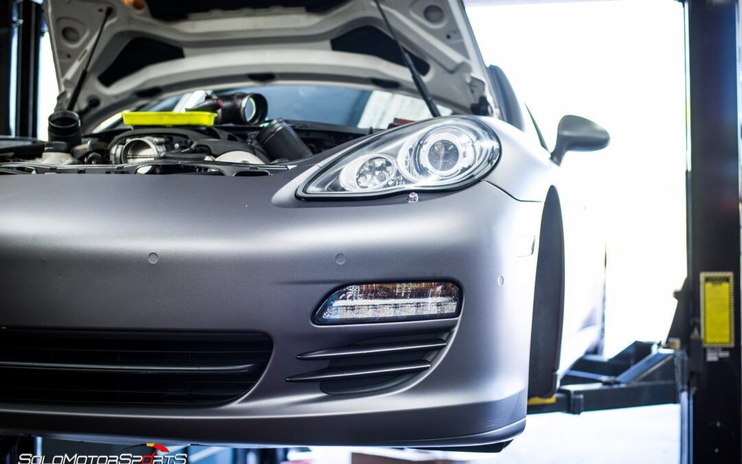 Porsche Panamera 4S in for SMS Tune