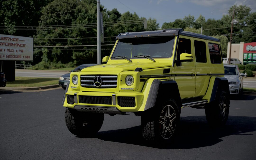 SMS-FAB Downpipes Install Mercedes Benz G550 GSquared 4×4