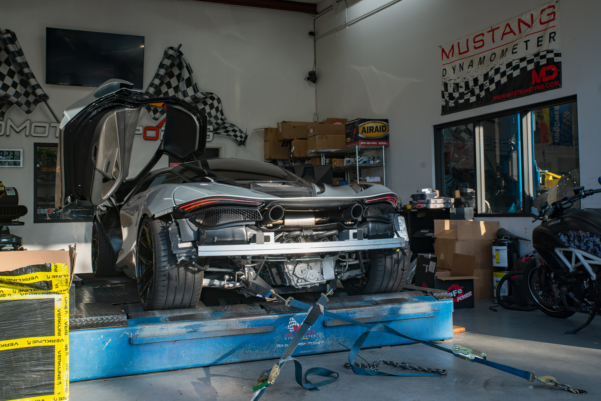Mclaren on Dyno