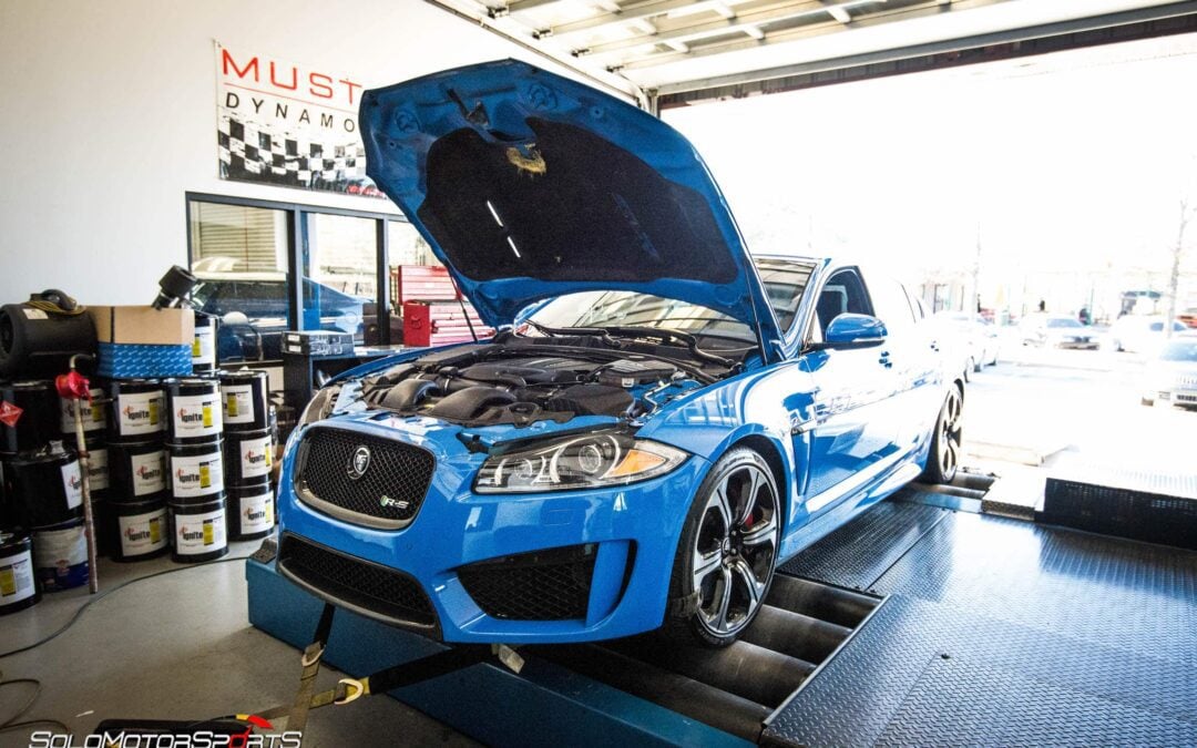 Jaguar XF R-S in for SMS Custom Dyno Tune