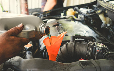 Ferrari Transmission Oil Filling