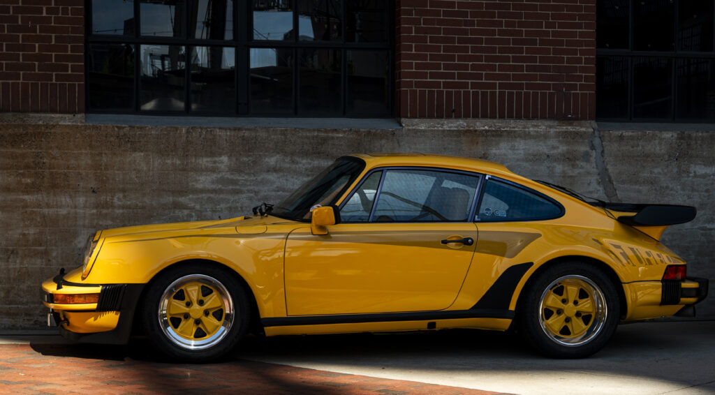 Yellow 911 Turbo