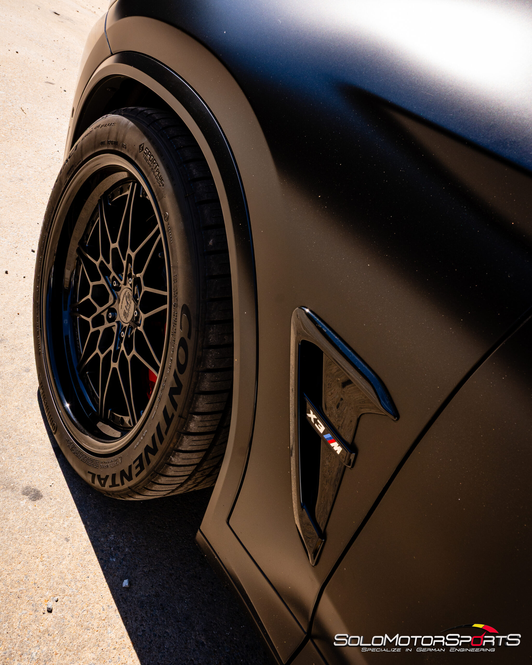 BMW X3M side logo