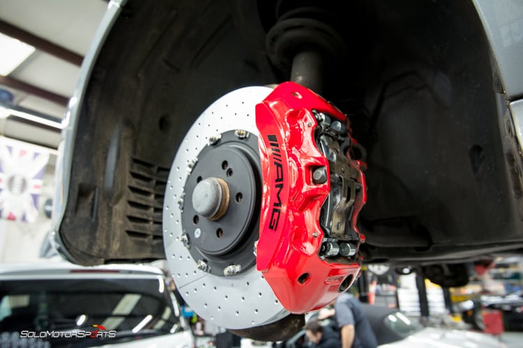 #SchooledbySolo- Stopping on a Dime with Big Brakes.