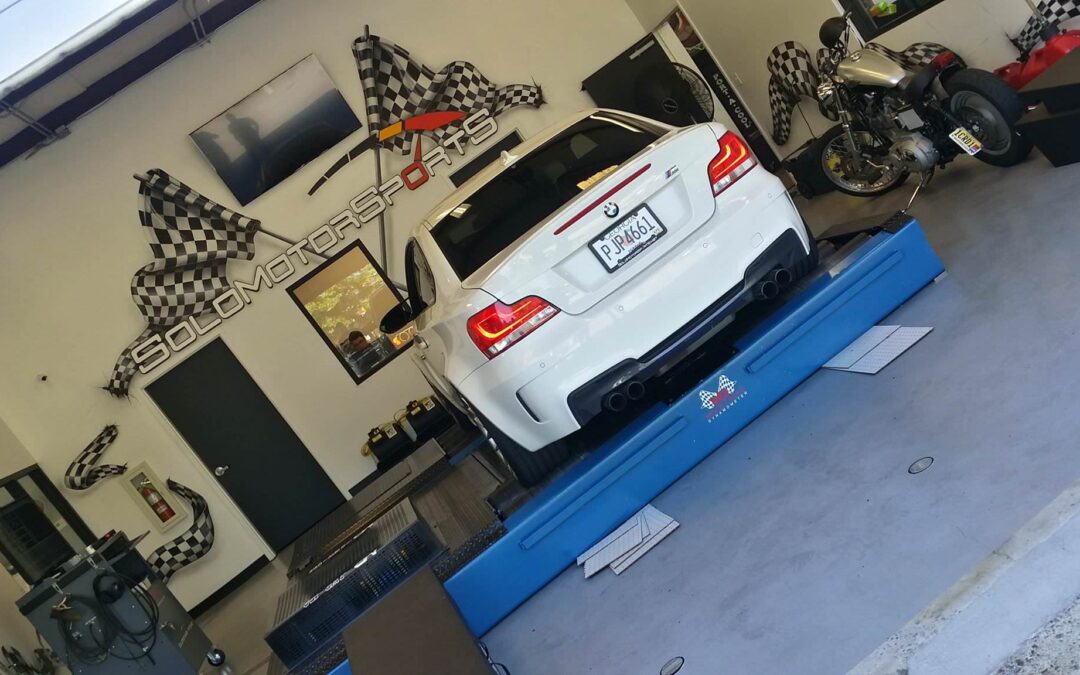 Nice BMW on the dyno ;)