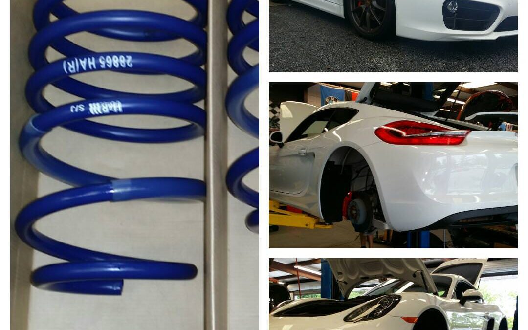 981 Cayman S – H&R Spring install