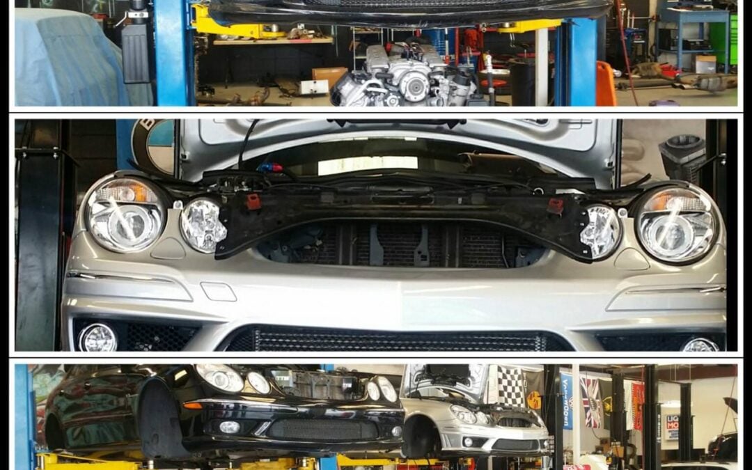 w211 E55 AMG heart transplant