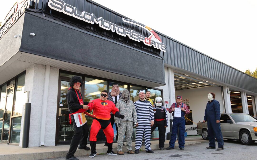 Halloween Party at the Shop