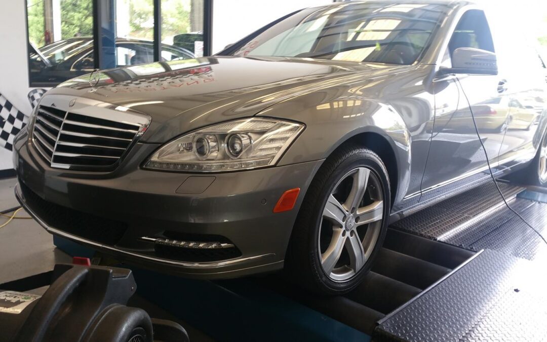 Mercedes S550 Dyno tuning