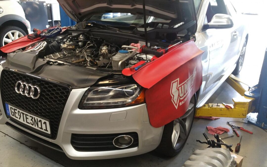 Audi S5 Intake valve cleaning