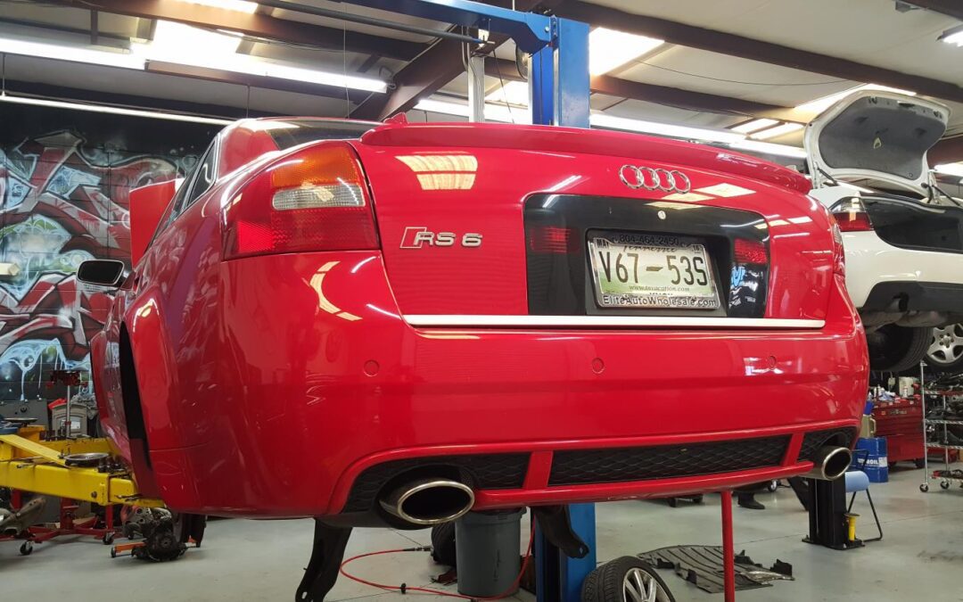 C5 RS6 Coilover conversion