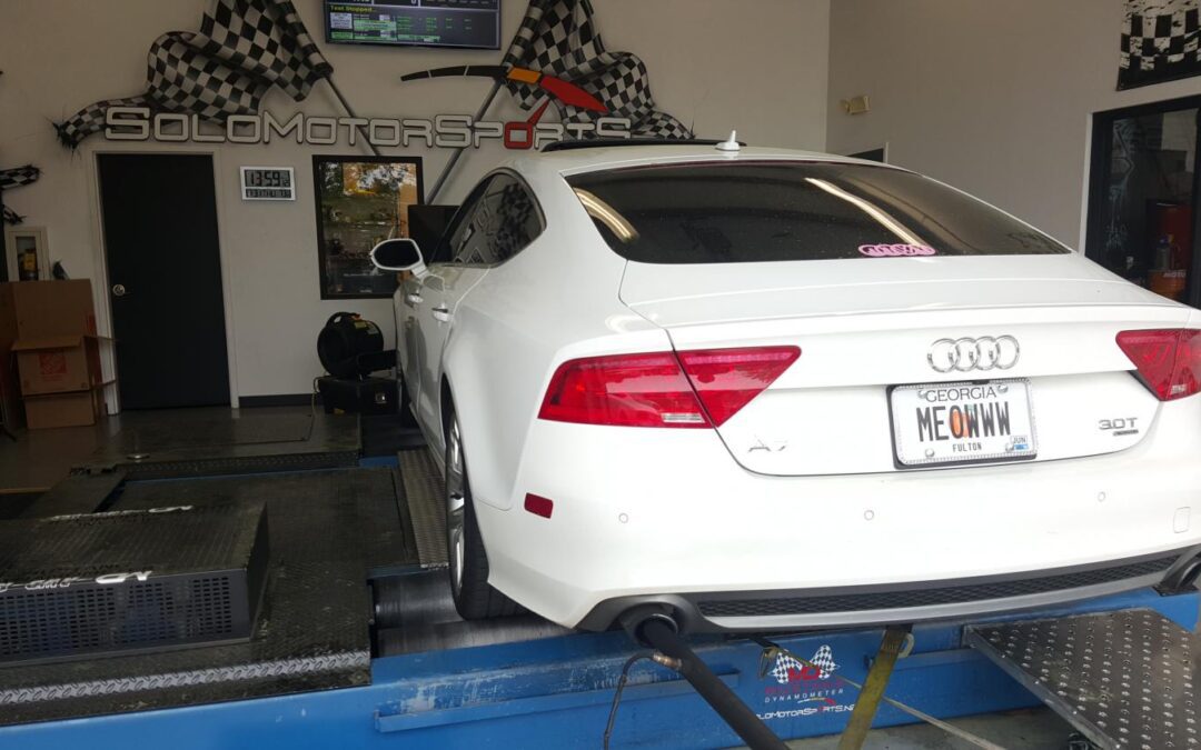 A7 3.0T in for custom tuning..