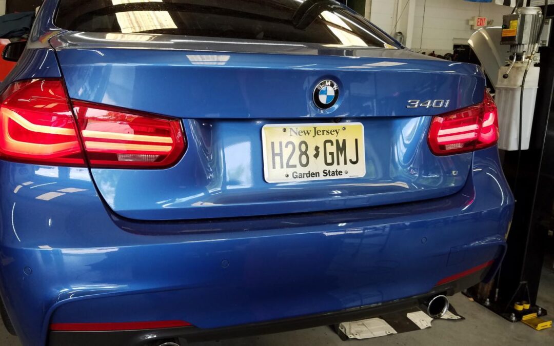 2016 BMW 340i in for Downpipe