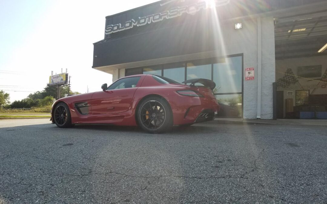 SLS black series in for Service