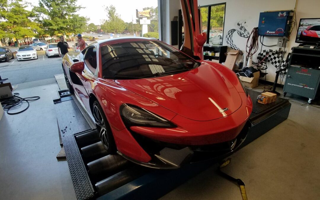McLaren 570s in for Tuning