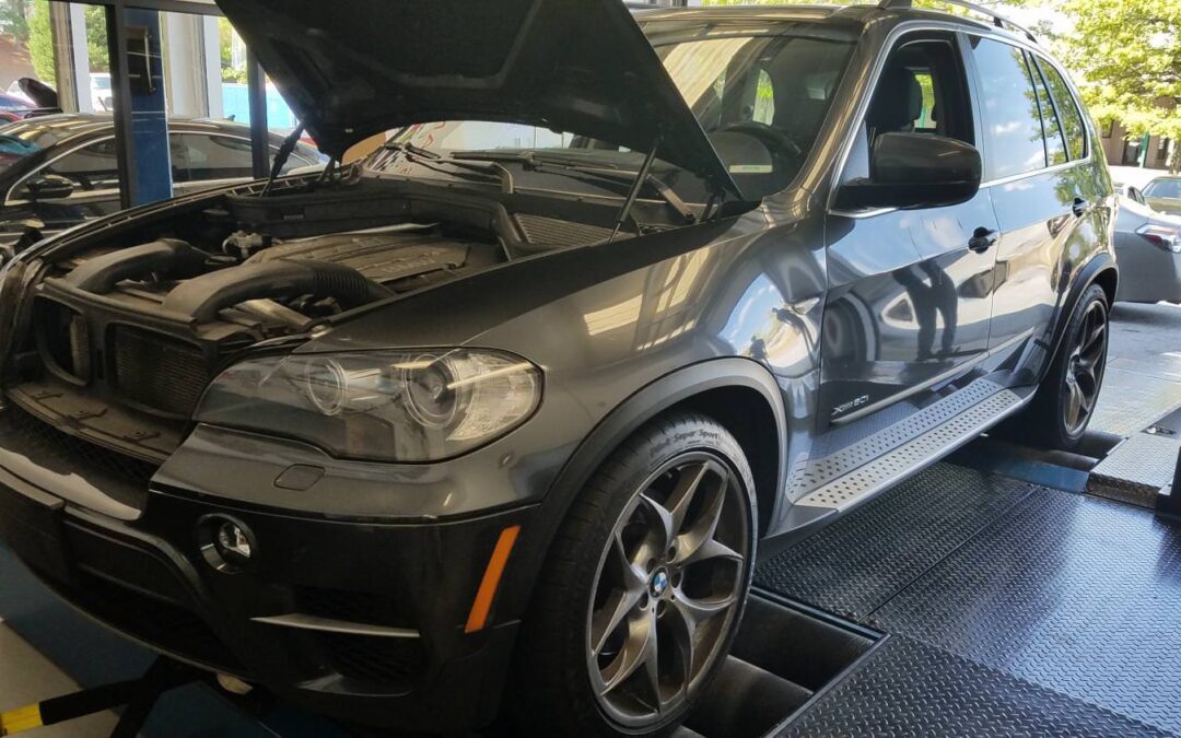 X5 4.4 twin turbo on the dyno