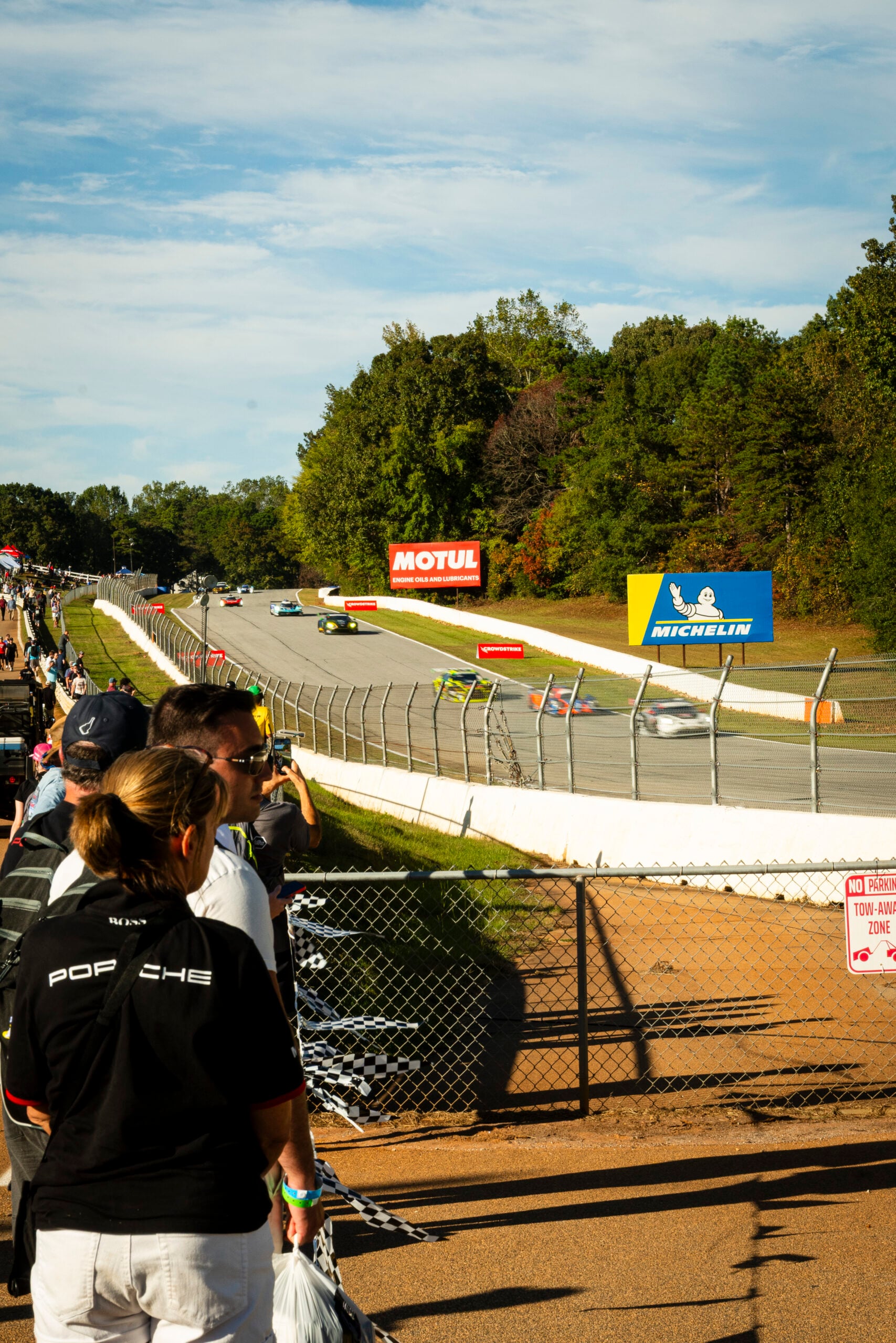 Between Turn 5 & 7 at Road Atlanta