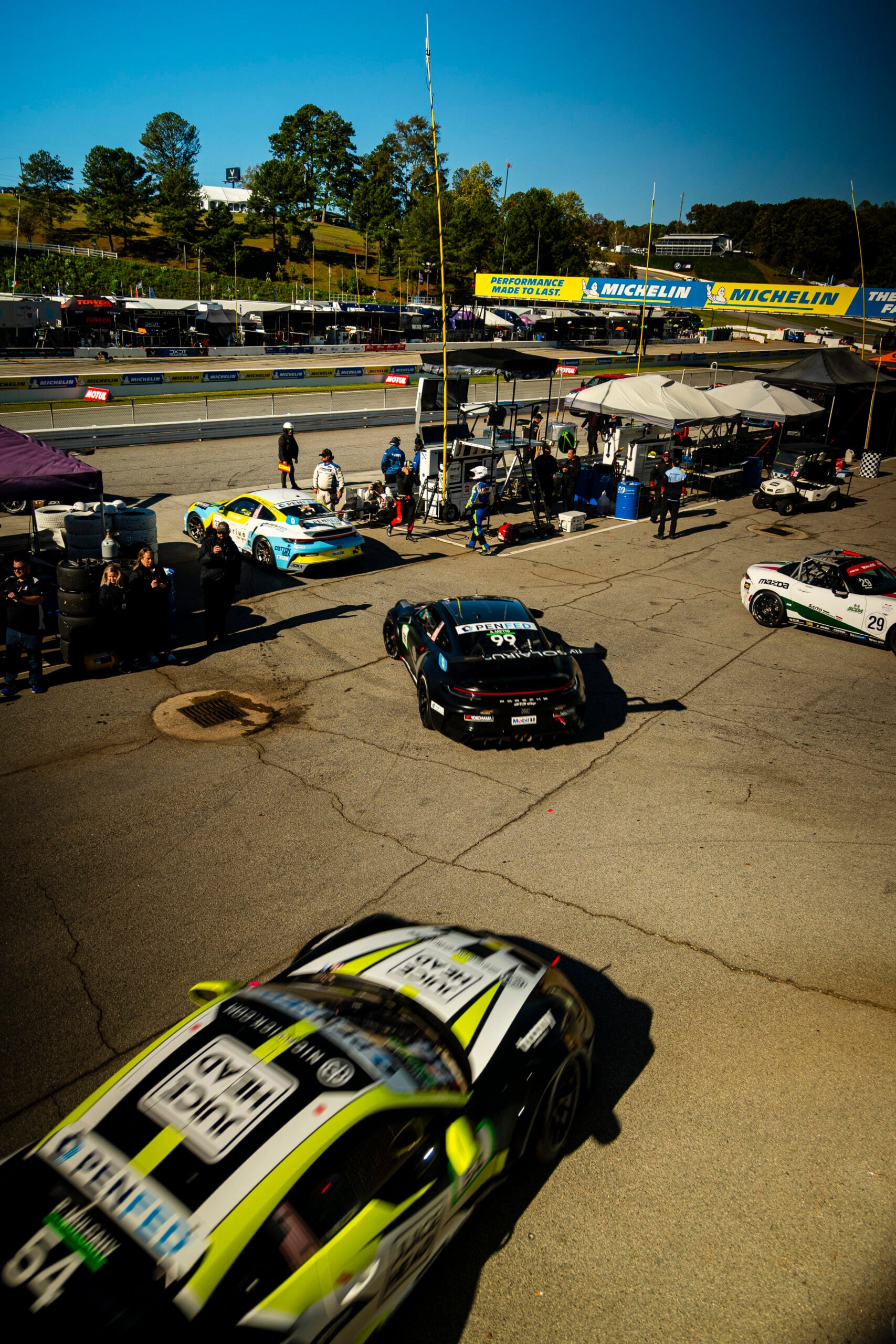 Porsche Cup at Pit Lane