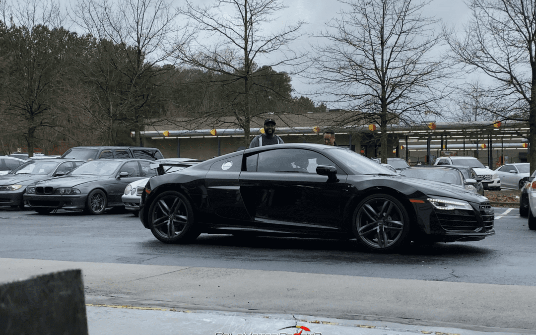German Rush || Audi R8 Carbon Fiber Wing Install