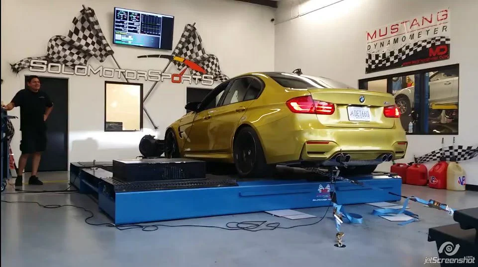 F80 M3 Dyno test